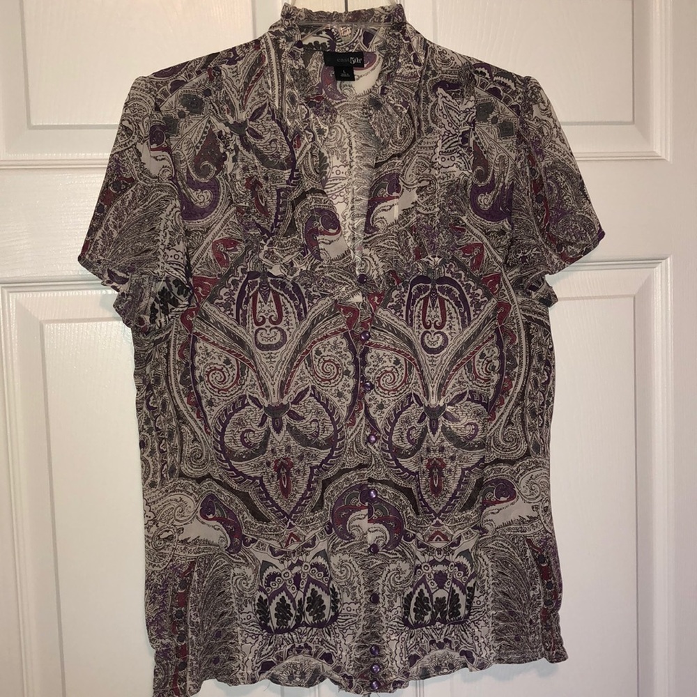 East 5th blouse multi colored